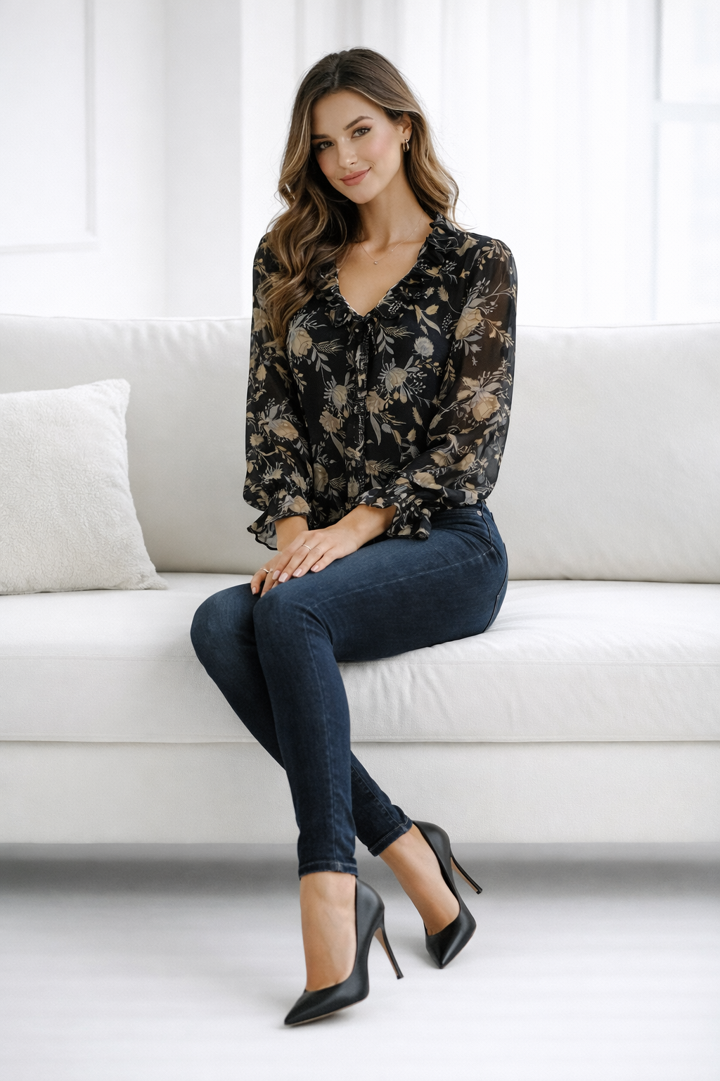 floral-ruffle-neck-chiffon-top-black-2.png