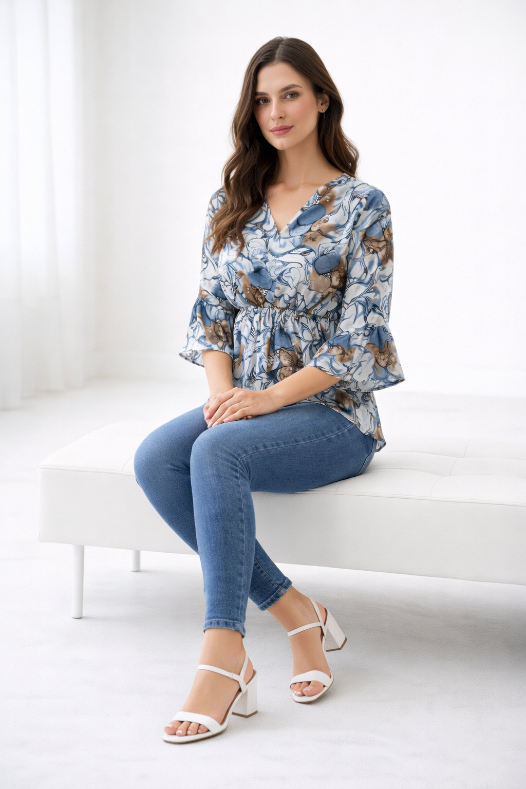 womens-abstract-floral-chiffon-peplum-top-blue-2.png