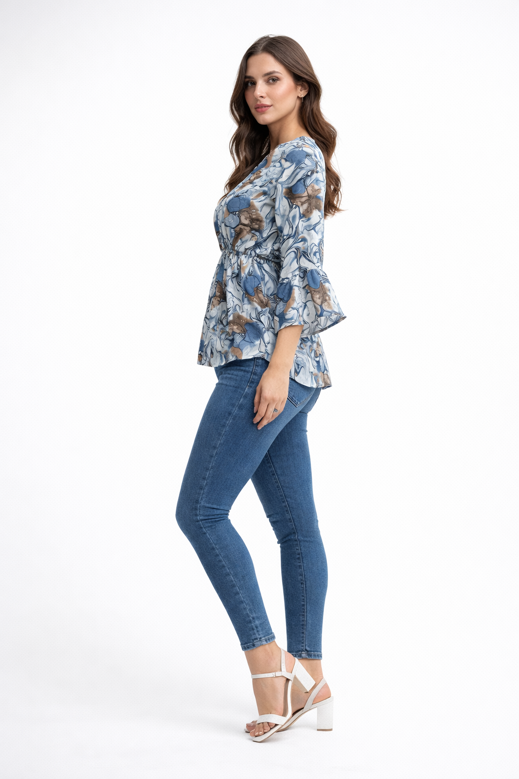 womens-abstract-floral-chiffon-peplum-top-blue-3.png