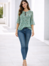 womens-abstract-print-georgette-bell-sleeve-top-green-1.png