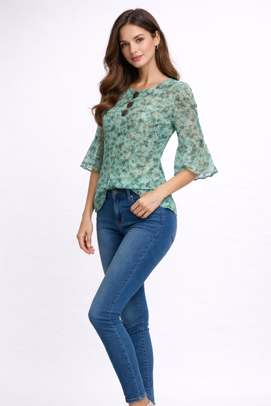 womens-abstract-print-georgette-bell-sleeve-top-green-3.png