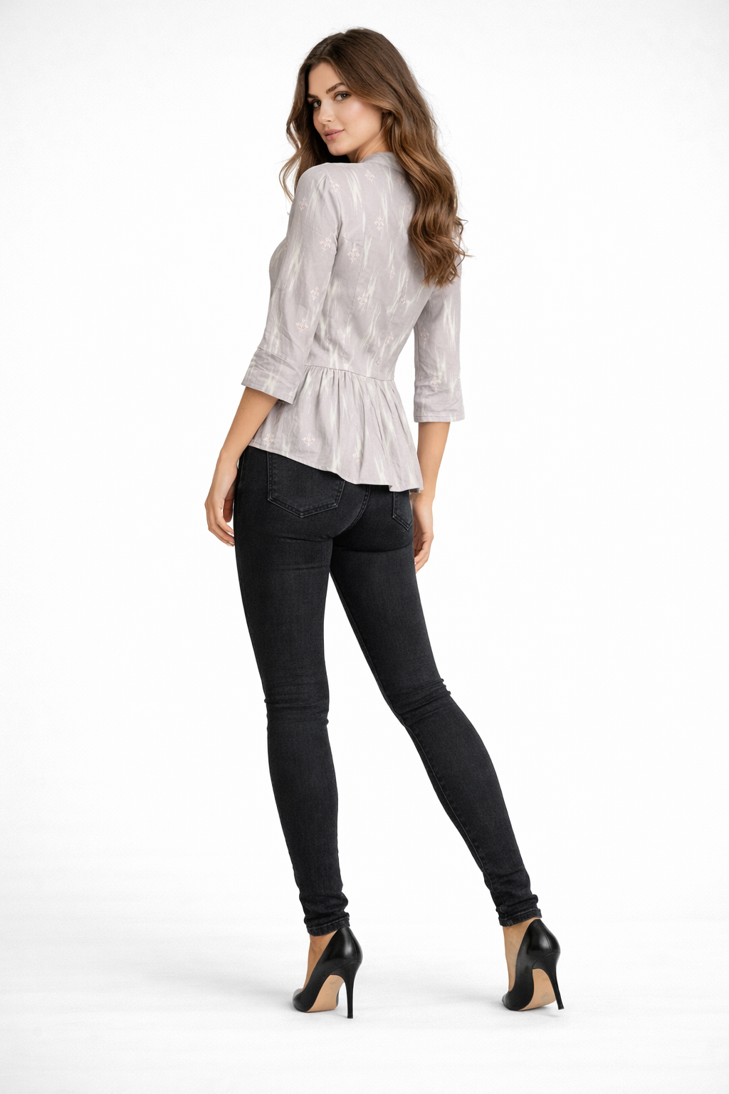 womens-cotton-peplum-button-down-top-grey-4.png