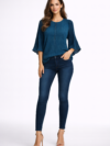 womens-pleated-bell-sleeve-stretchable-cotton-top-teal-3.png