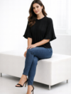 womens-pleated-ruffle-sleeve-georgette-top-black-2.png