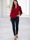 womens-ruby-red-mandarin-collar-rayon-top-1.png