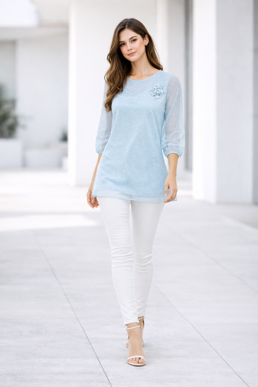 womens-sheer-chiffon-tunic-top-blue-1.png