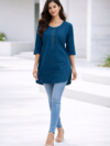 womens-straight-fit-cotton-tunic-top-teal-1.png