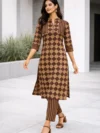 brown-geometric-printed-rayon-kurti-with-pant-set-1.webp