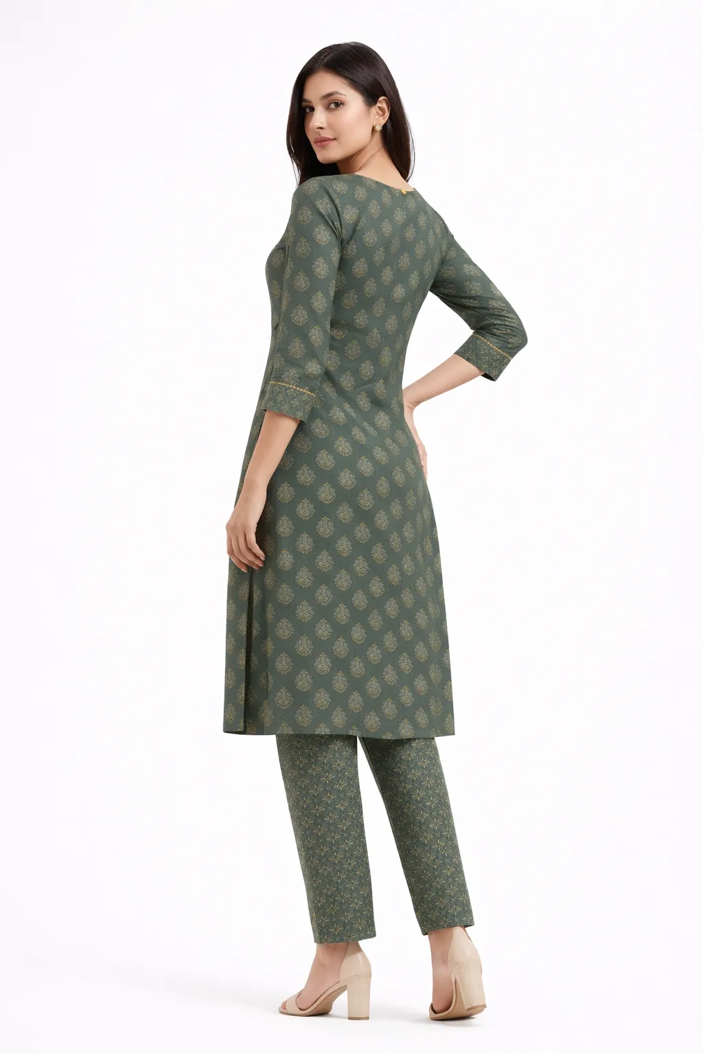 forest-green-printed-rayon-kurti-with-pant-set-4.webp