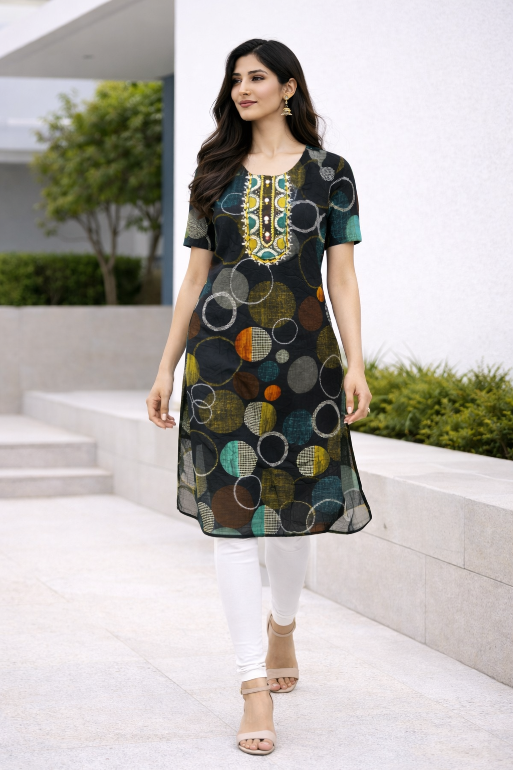 womens-black-multicolor-abstract-printed-cotton-kurti-1.png