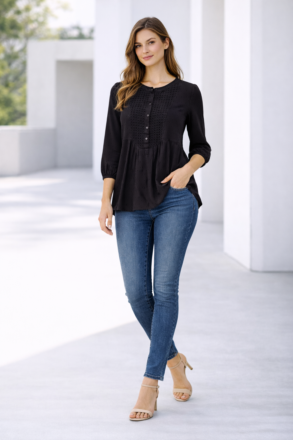 womens-rayon-cutwork-panel-casual-tunic-top-black-1.png