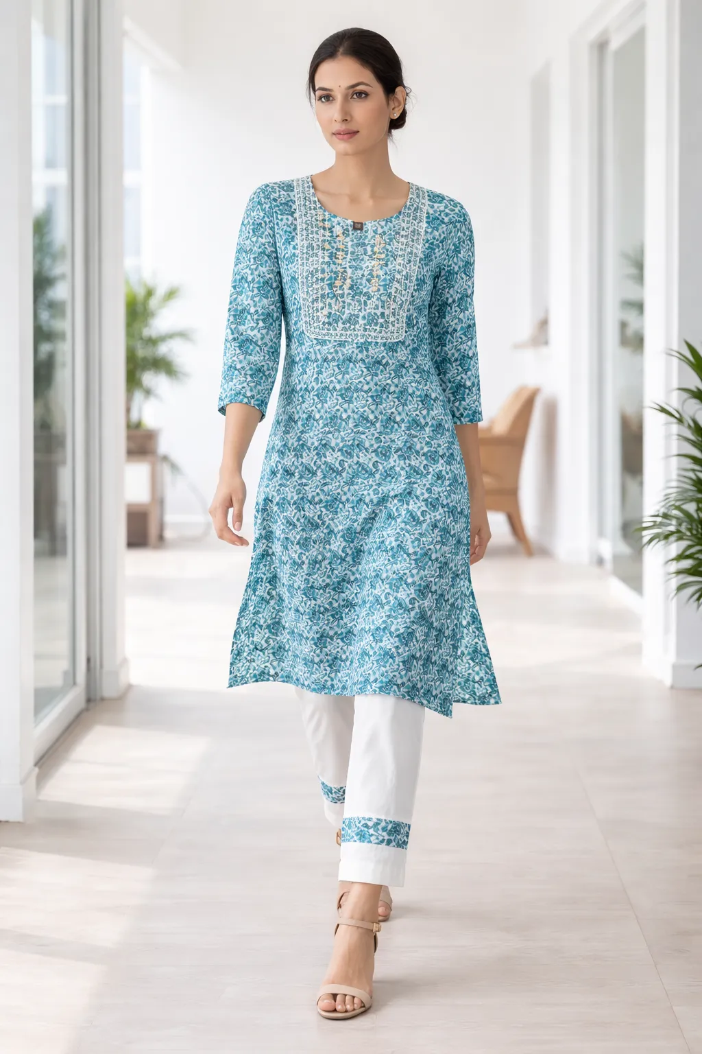 womens-rayon-printed-kurti-set-teal-green-1.webp