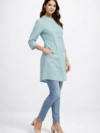 womens-solid-sea-green-cotton-tunic-3.png