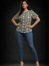 abstract-print-flared-sleeve-top-green-4.png