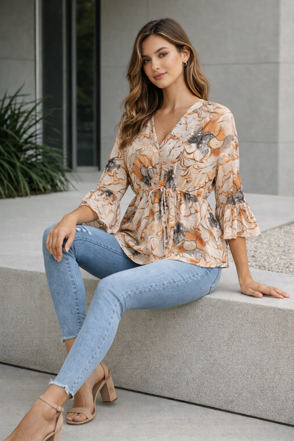 beige-floral-printed-stretchable-cotton-peplum-top-4.png
