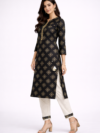 black-gold-printed-cotton-kurti-with-pant-black-2.png