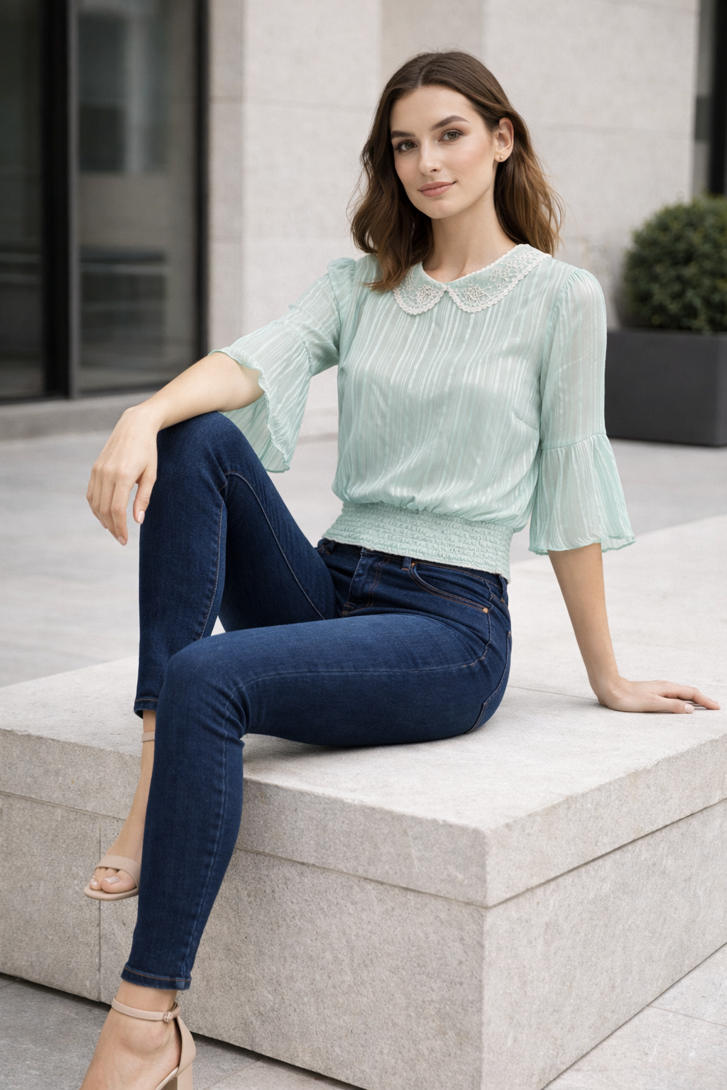 elegant-mint-green-smocked-chiffon-top-green-4.png