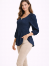 elegant-solid-georgette-casual-top-blue-2.png