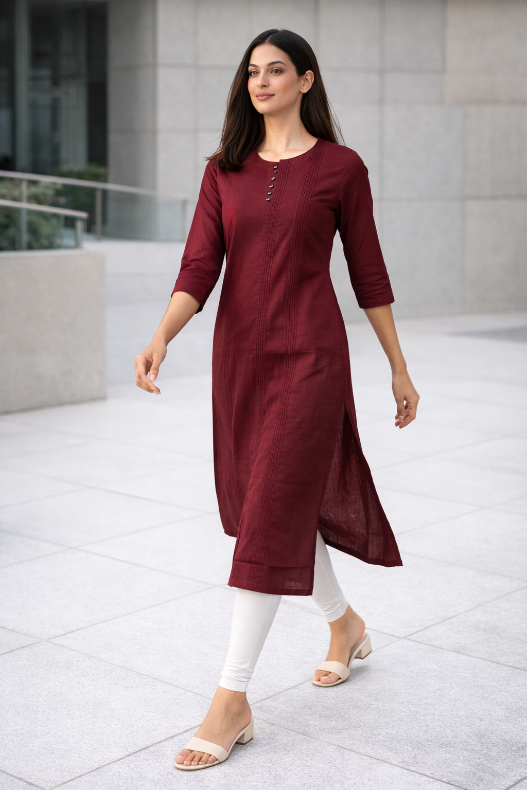 maroon-solid-straight-cotton-kurti-maroon-1.png