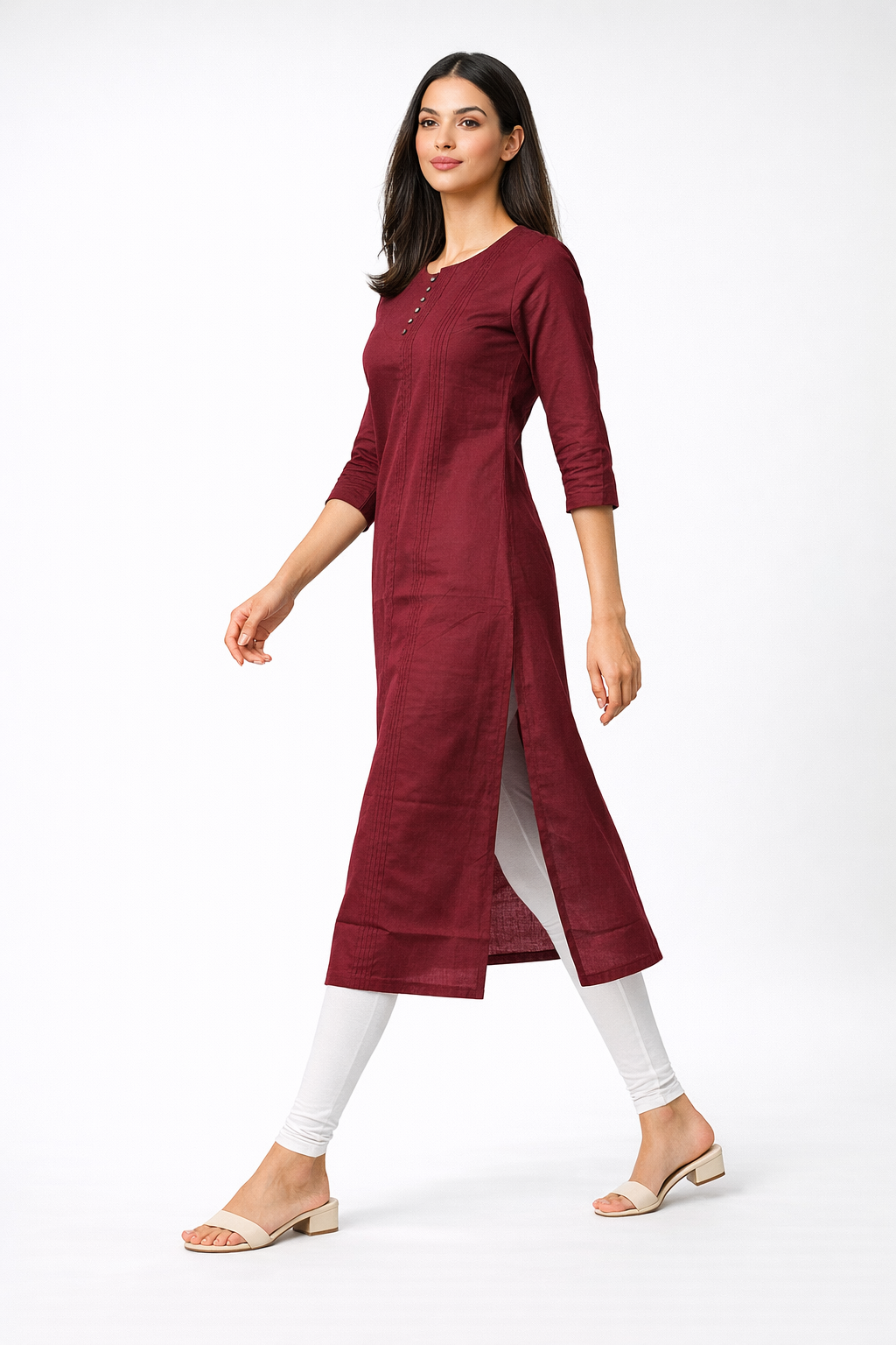 maroon-solid-straight-cotton-kurti-maroon-2.png
