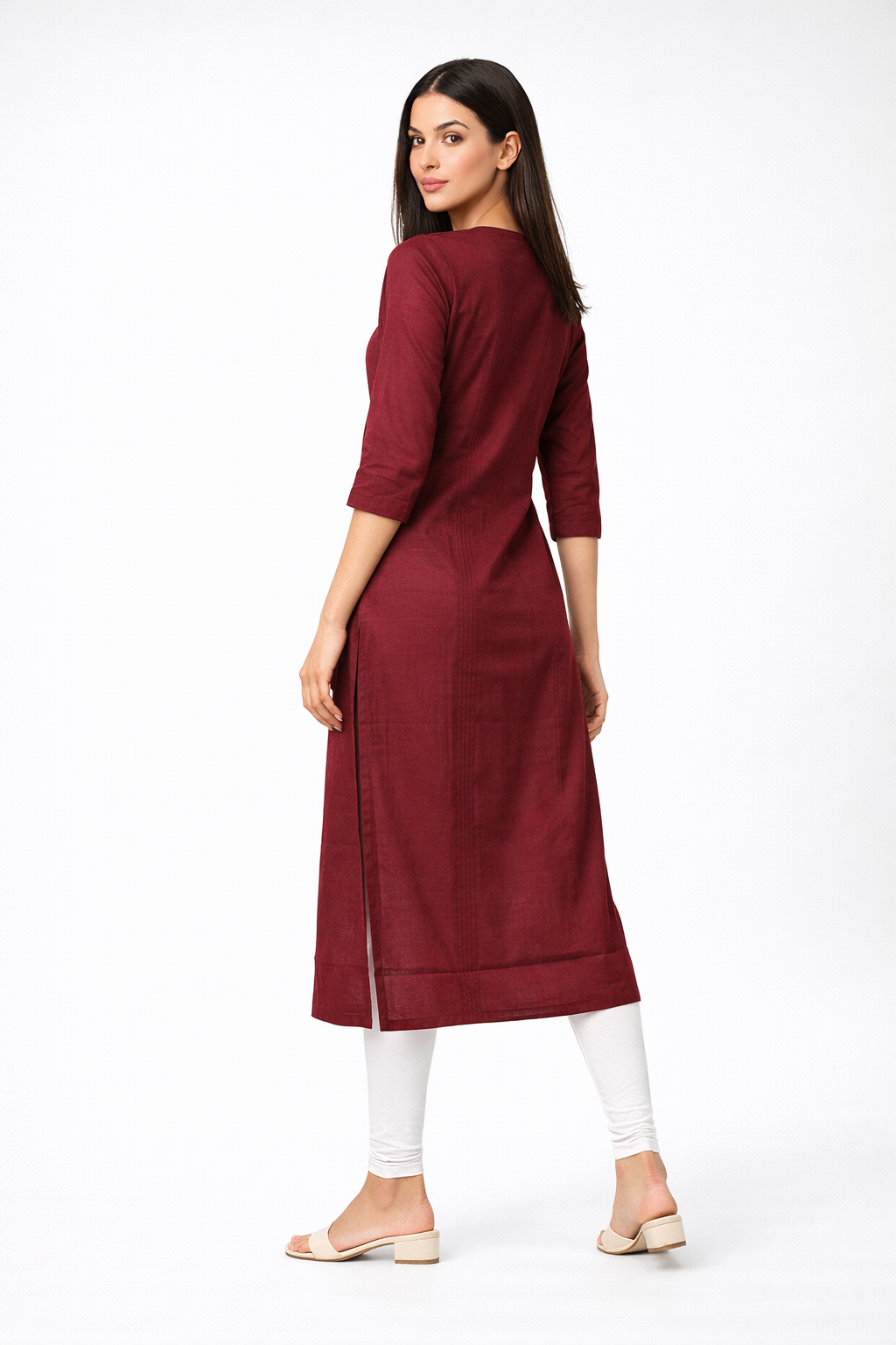 maroon-solid-straight-cotton-kurti-maroon-3.png