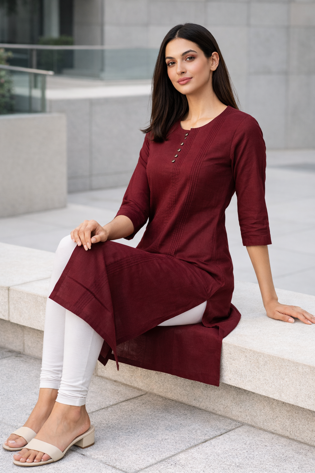 maroon-solid-straight-cotton-kurti-maroon-4.png