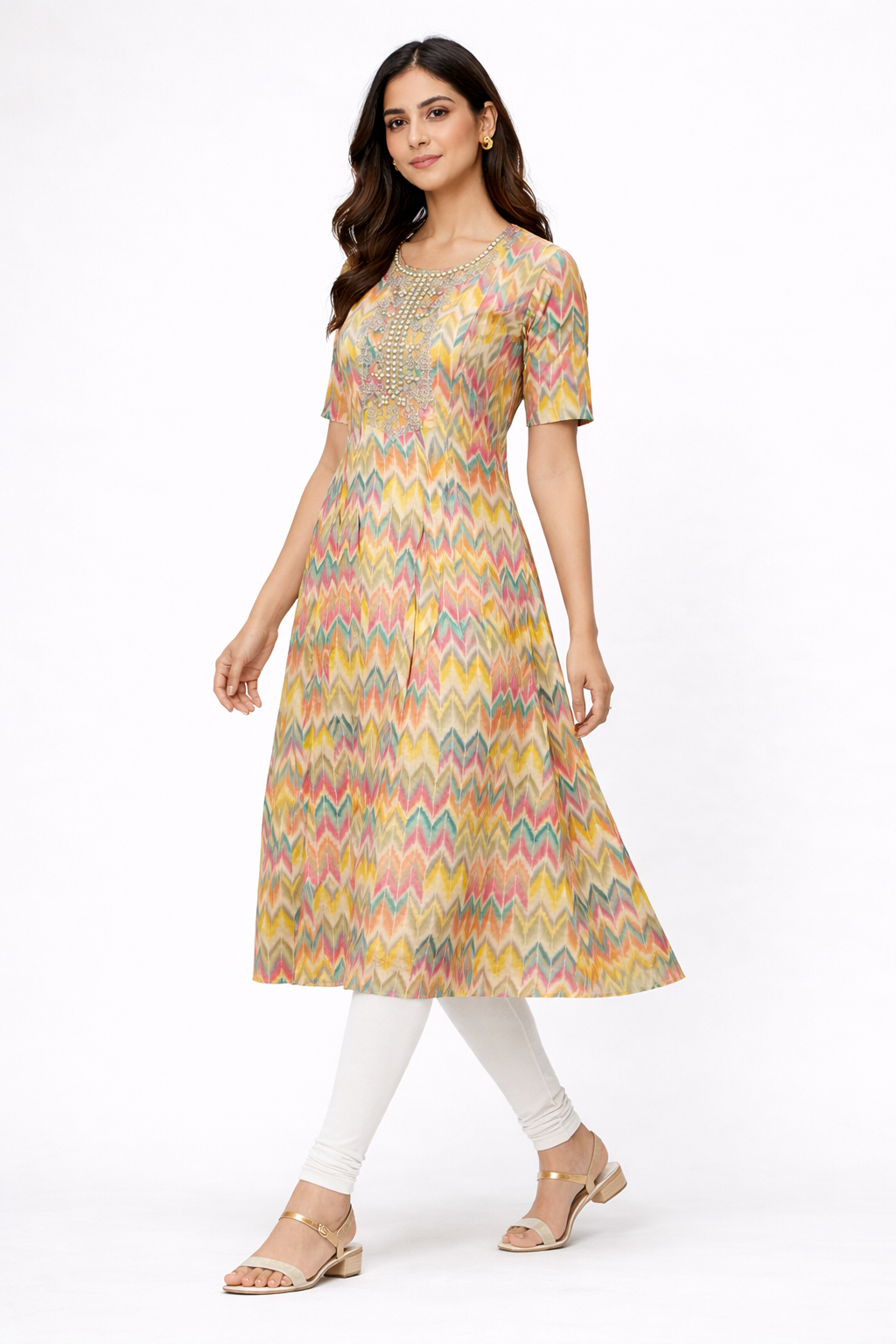 multicolor-chevron-printed-silk-a-line-kurti-multicolor-2.png