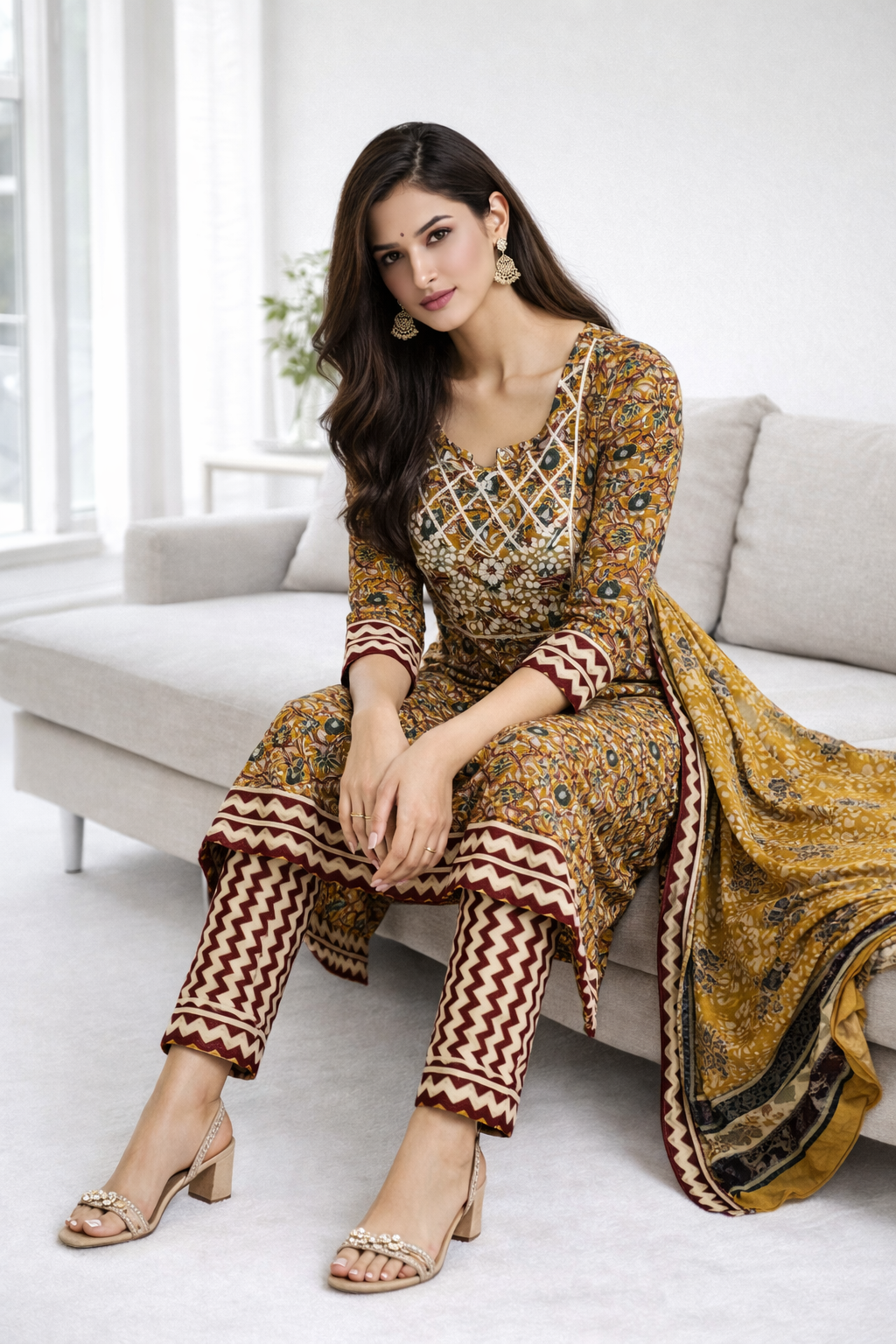 mustard-floral-printed-cotton-kurti-pant-set-with-dupatta-mustard-4.png
