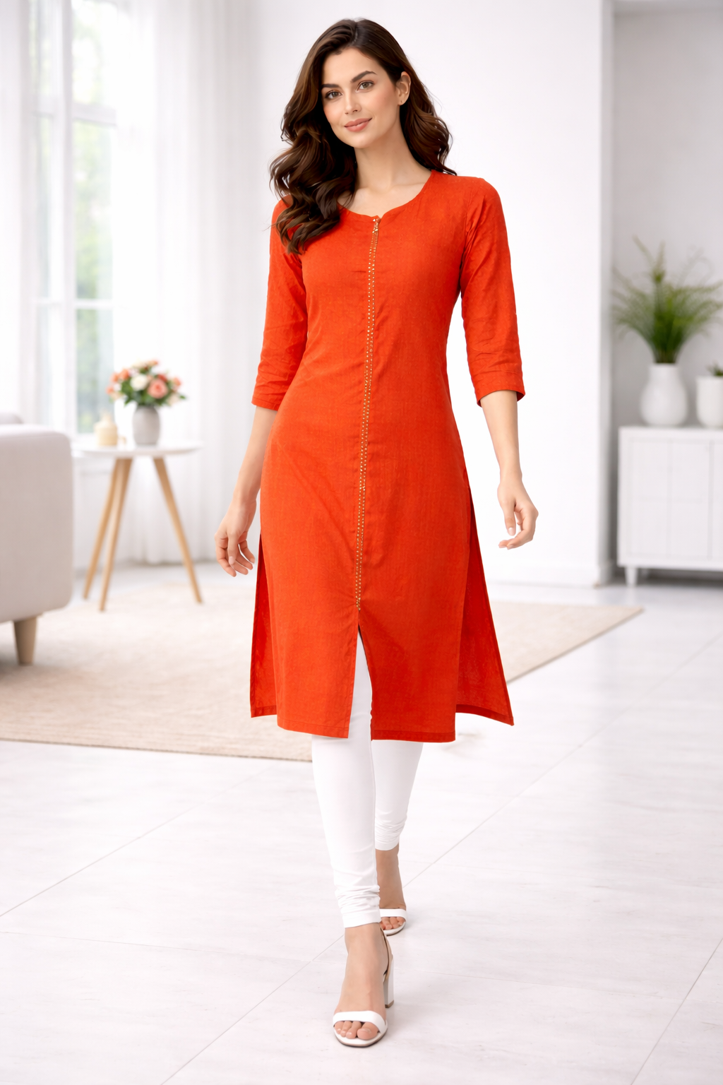 orange-solid-rayon-straight-kurti-with-lace-detail-1.png