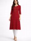 red-embroidered-rayon-straight-kurti-deep-red-2.png