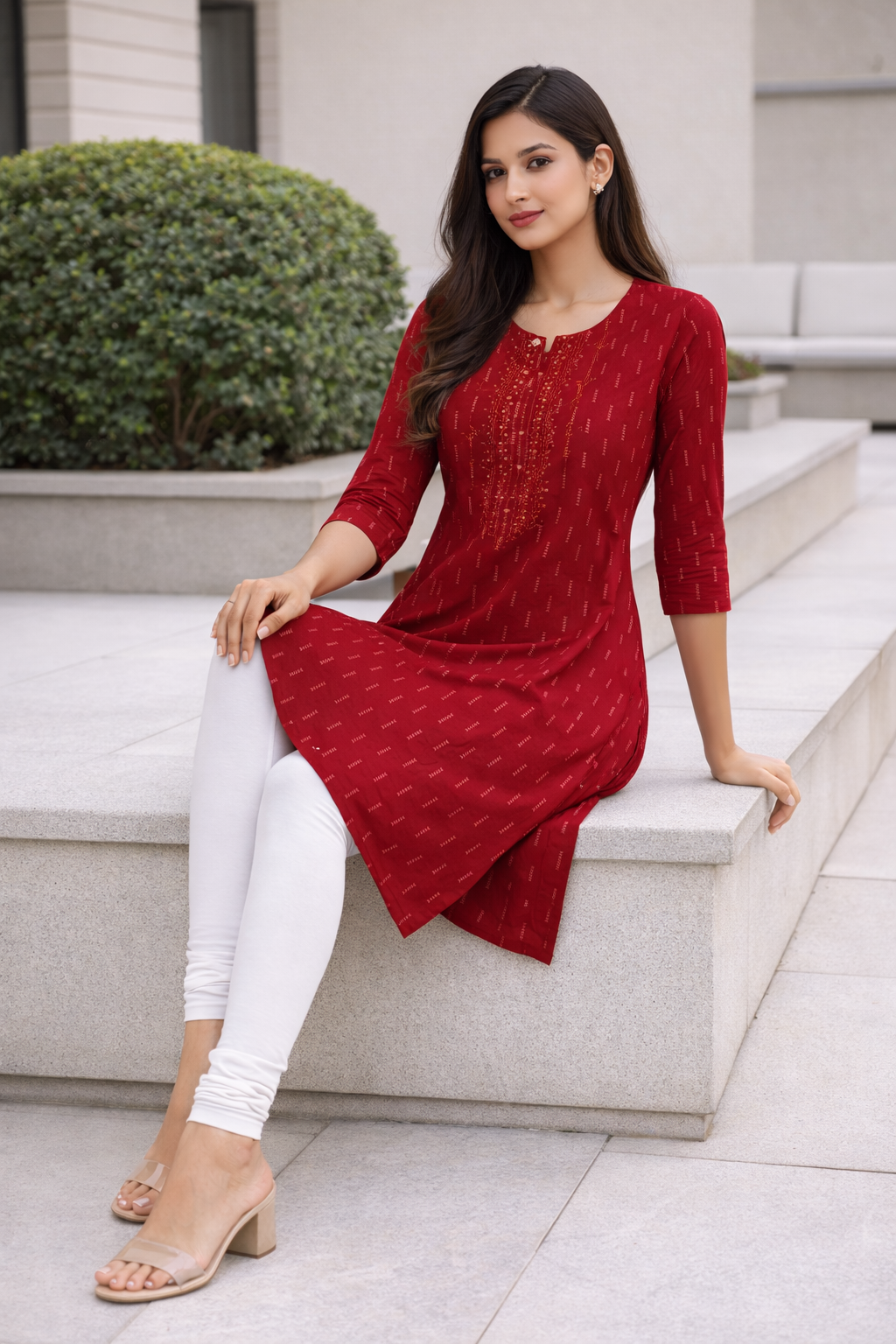 red-embroidered-rayon-straight-kurti-deep-red-4.png