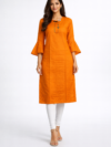 stylish-orange-bell-sleeve-cotton-kurti-3.png