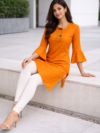 stylish-orange-bell-sleeve-cotton-kurti-4.png
