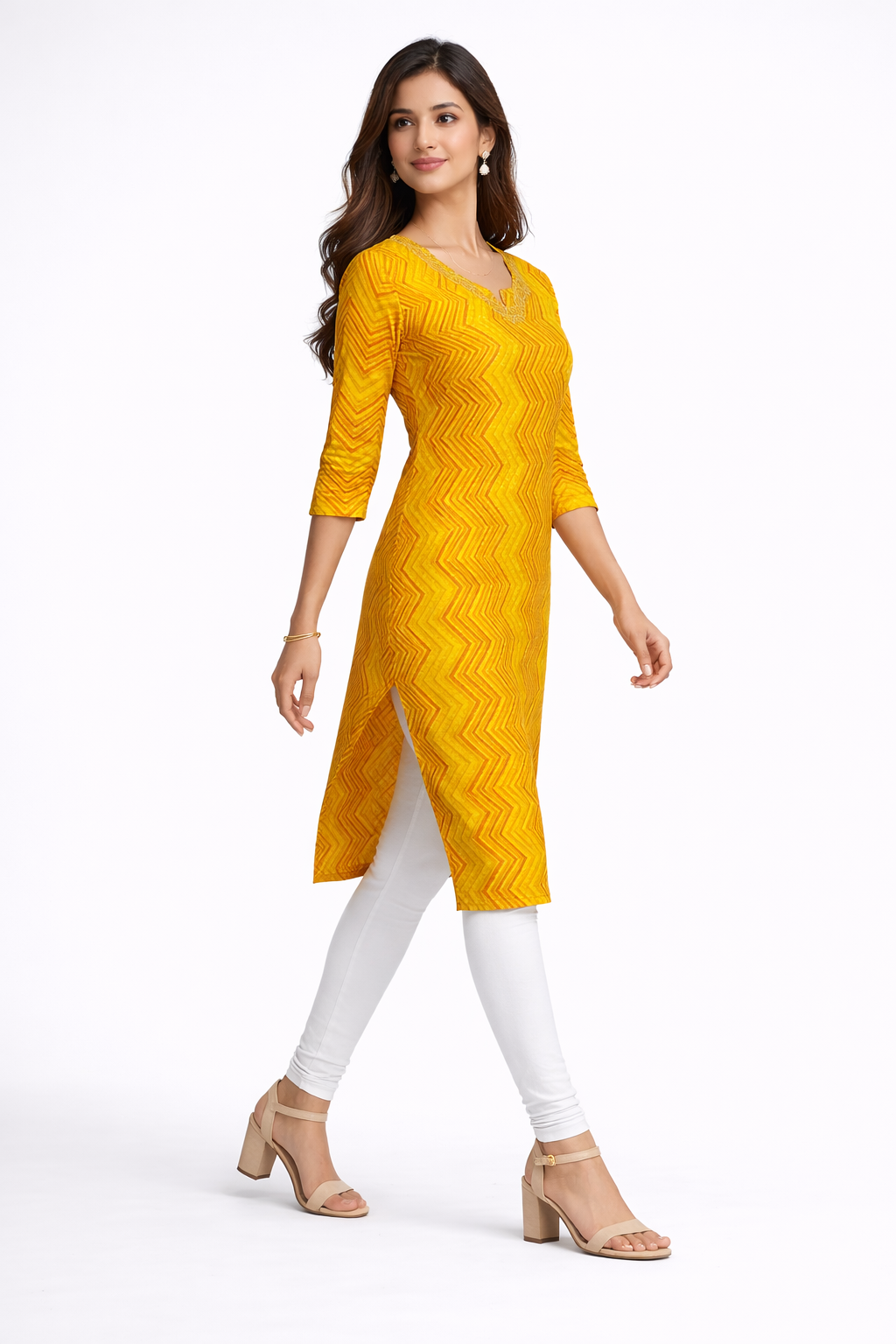 vibrant-yellow-zigzag-print-cotton-kurti-yellow-2.png