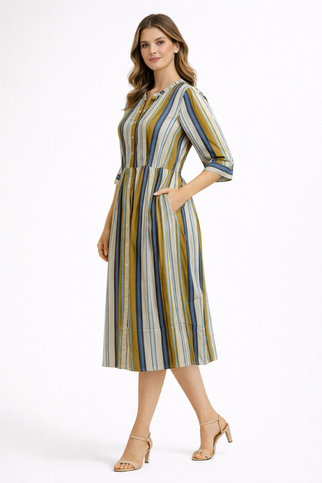 womens-cotton-vertical-stripe-button-down-midi-dress-2.png