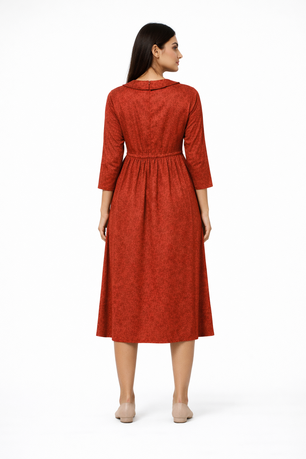 womens-elegant-red-rayon-midi-dress-red-3.png
