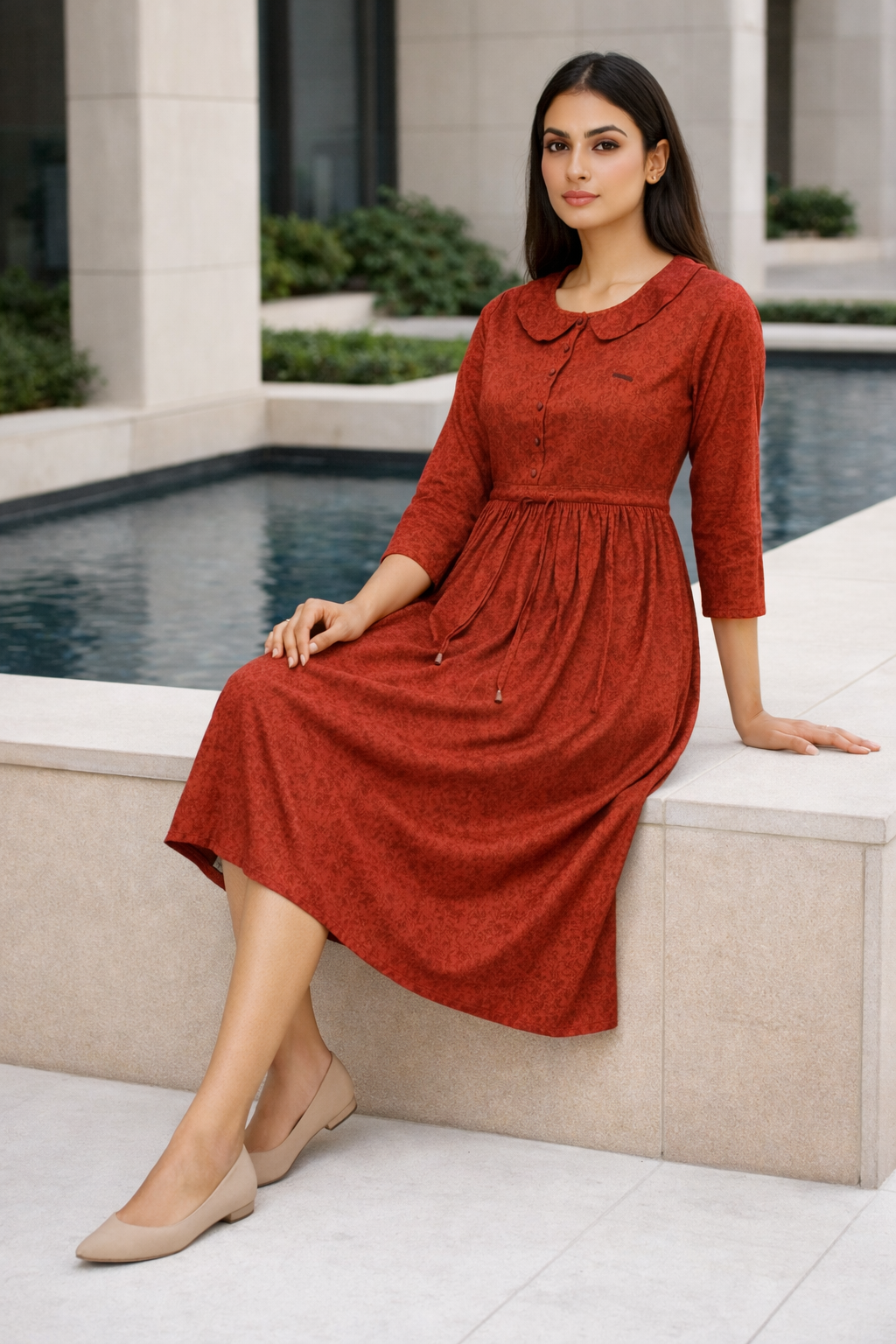womens-elegant-red-rayon-midi-dress-red-4.png
