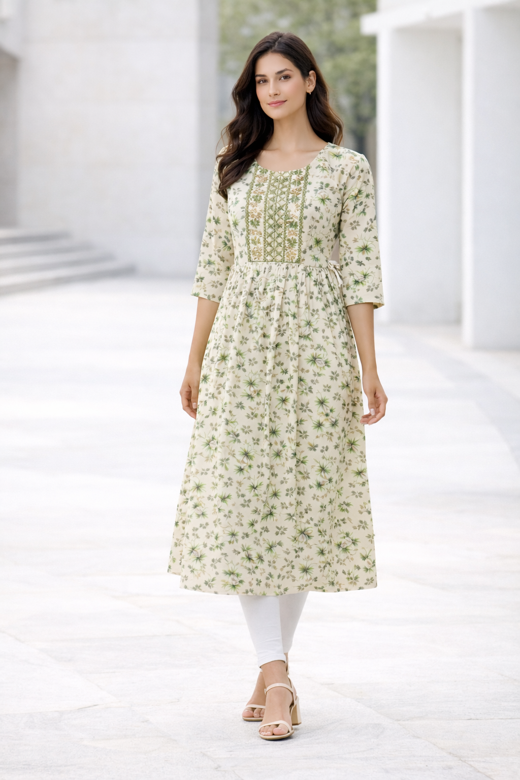 womens-floral-printed-rayon-a-line-kurti-green-1.png