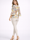 womens-floral-v-neck-bell-sleeve-top-yellow-3.png