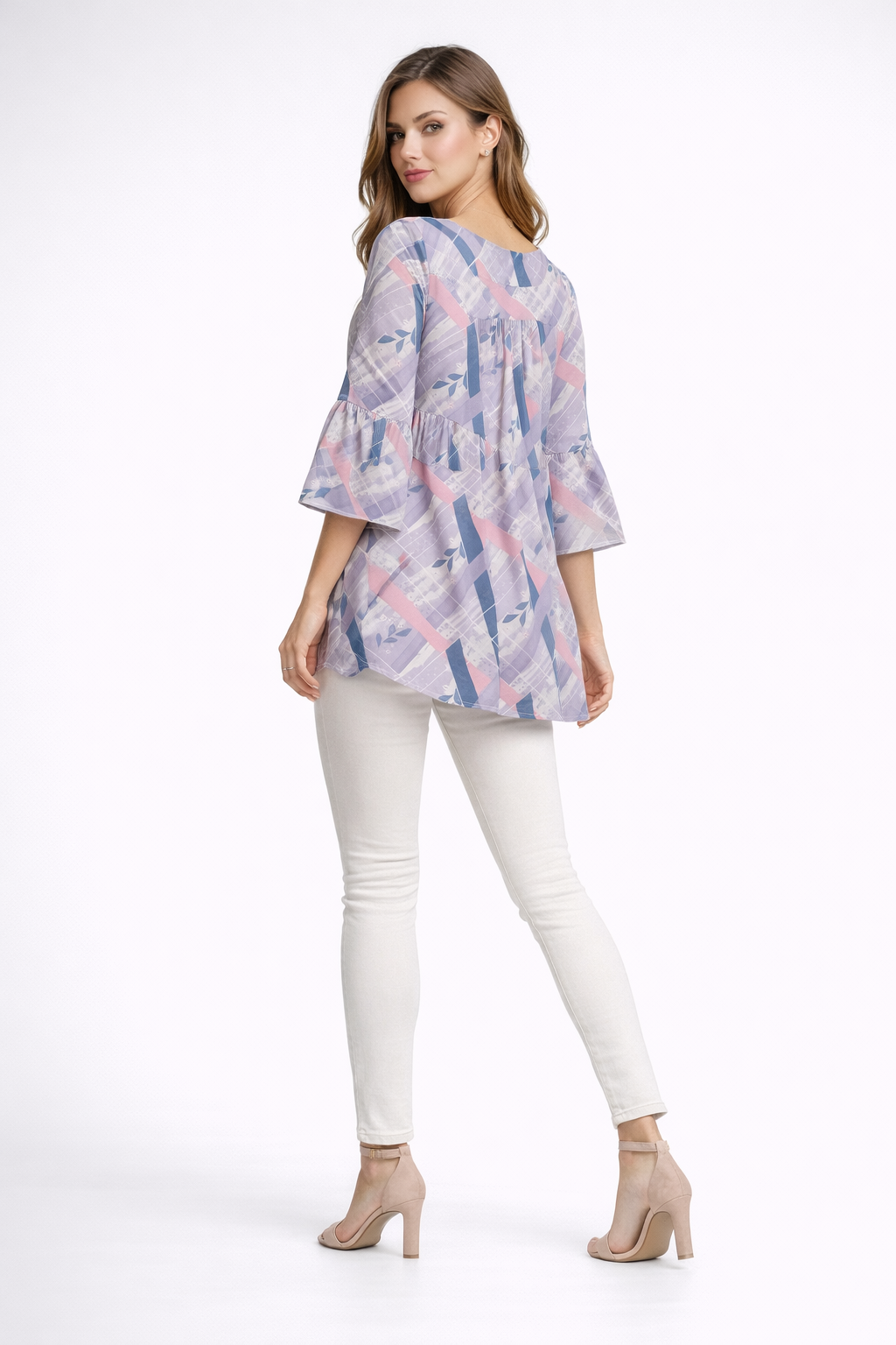 womens-geometric-printed-rayon-a-line-top-lavender-3.png