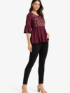 womens-maroon-embroidered-peplum-rayon-top-2.png