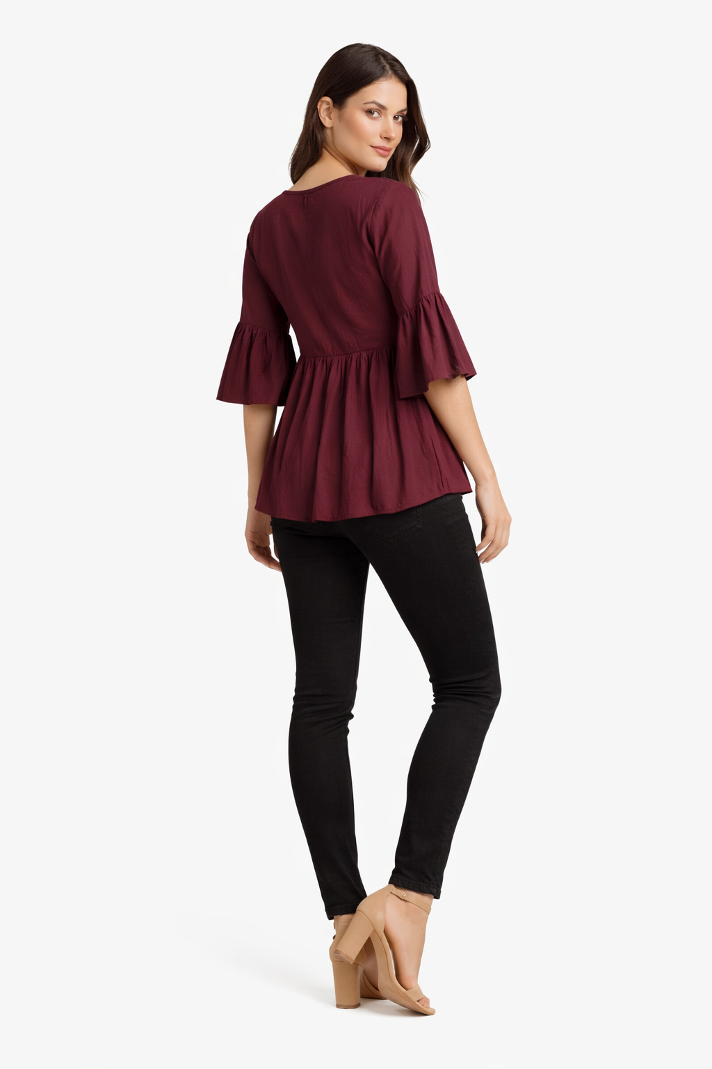 womens-maroon-embroidered-peplum-rayon-top-3.png