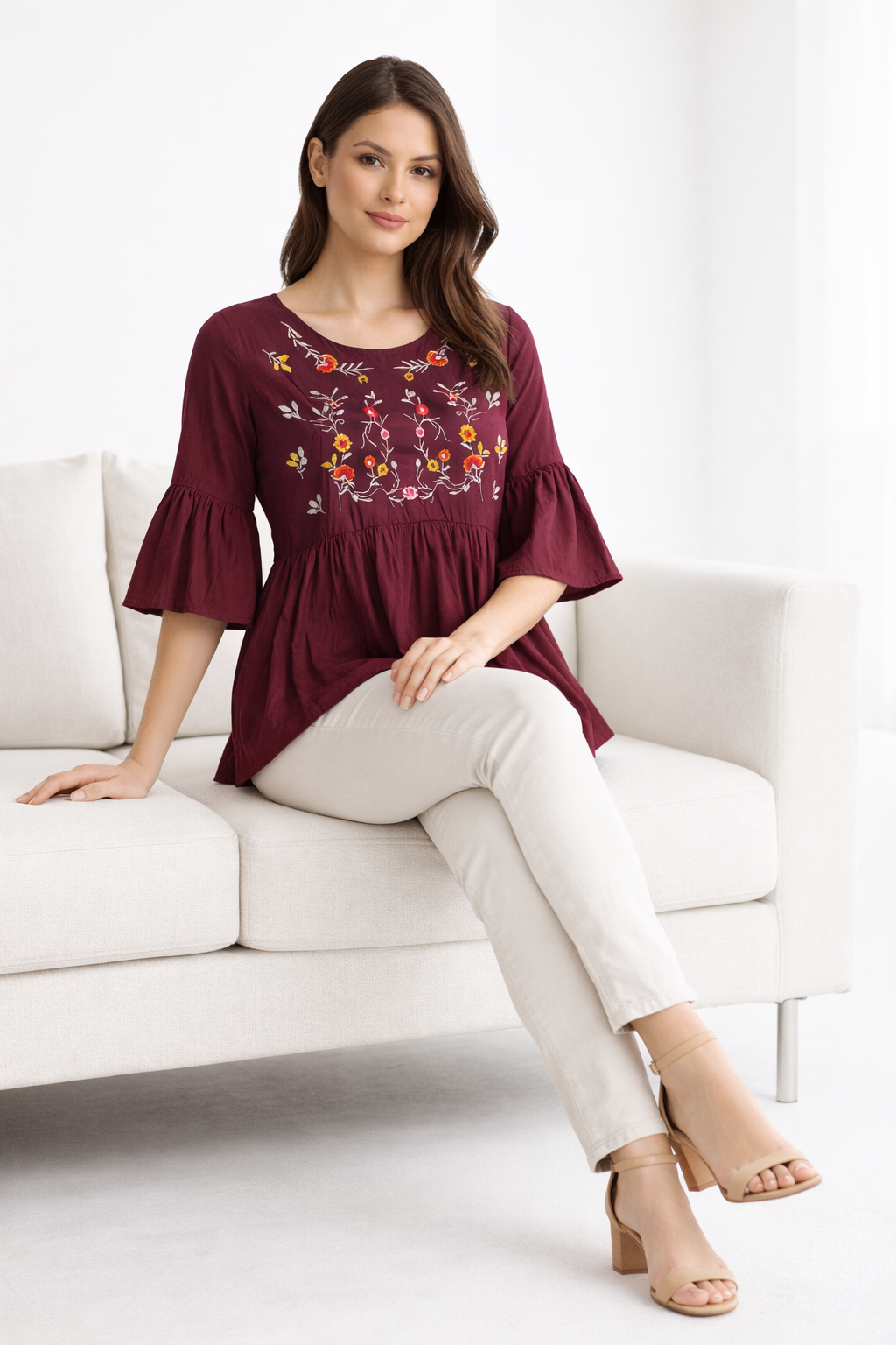 womens-maroon-embroidered-peplum-rayon-top-4.png