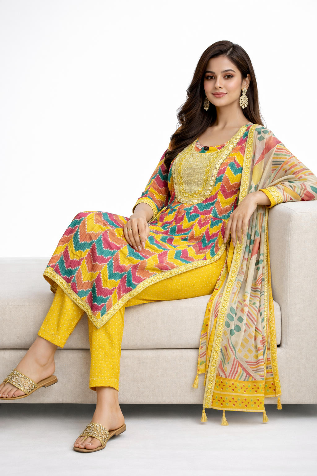 womens-multicolor-printed-cotton-kurti-pant-with-dupatta-set-multicolor-front-4.png