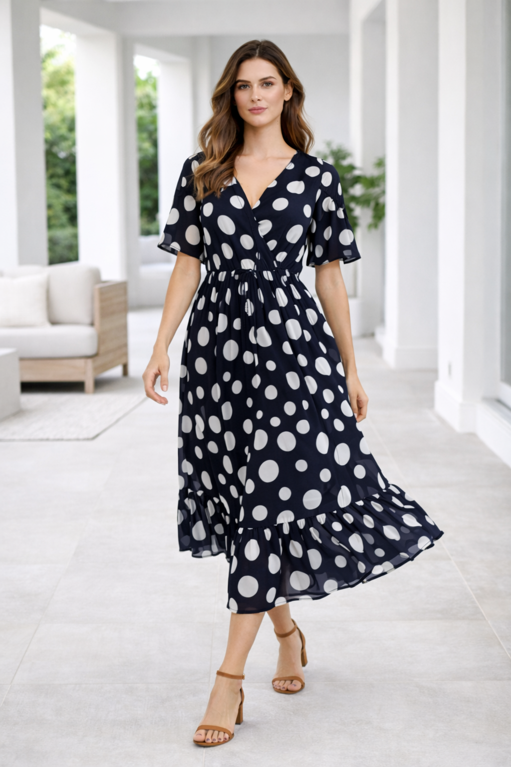 womens-navy-blue-polka-dot-chiffon-midi-dress-navy-blue-1.png