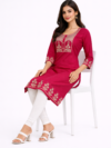 womens-pink-embroidered-rayon-kurti-pink-4.png