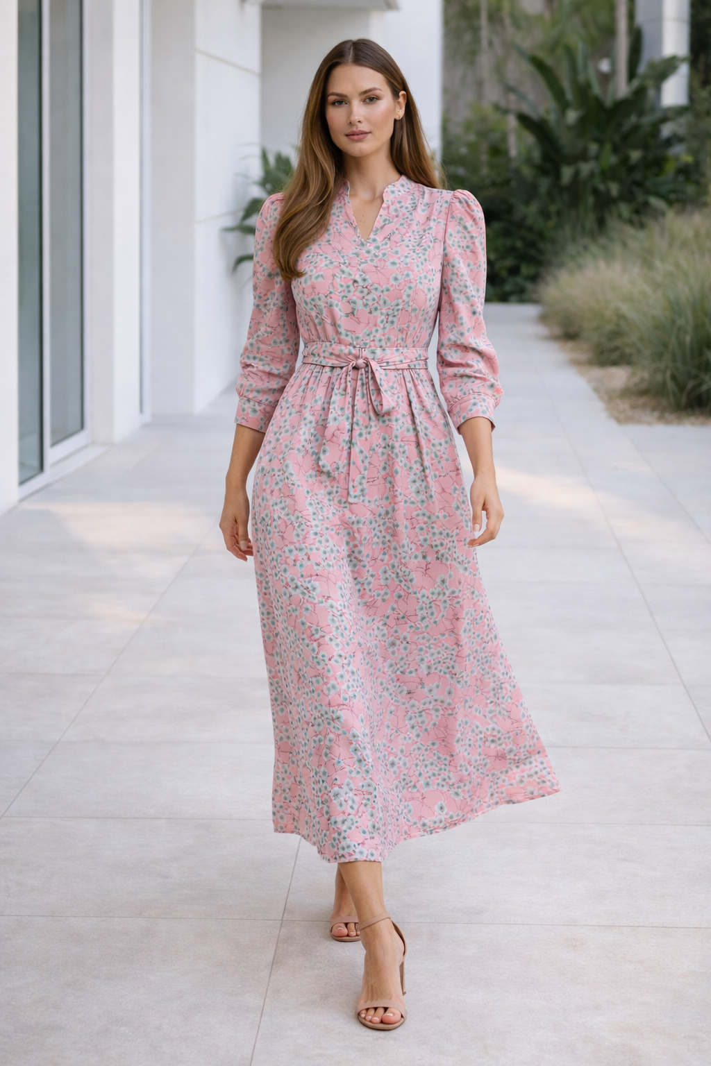 womens-pink-floral-print-rayon-maxi-dress-pink-1.png
