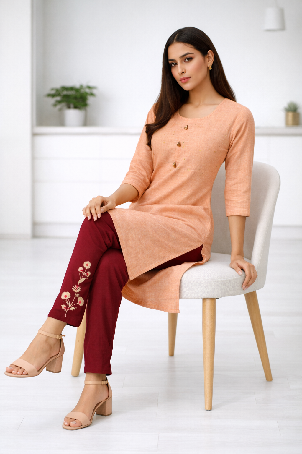 womens-rayon-straight-kurti-with-embroidered-pant-set-peach-4.png
