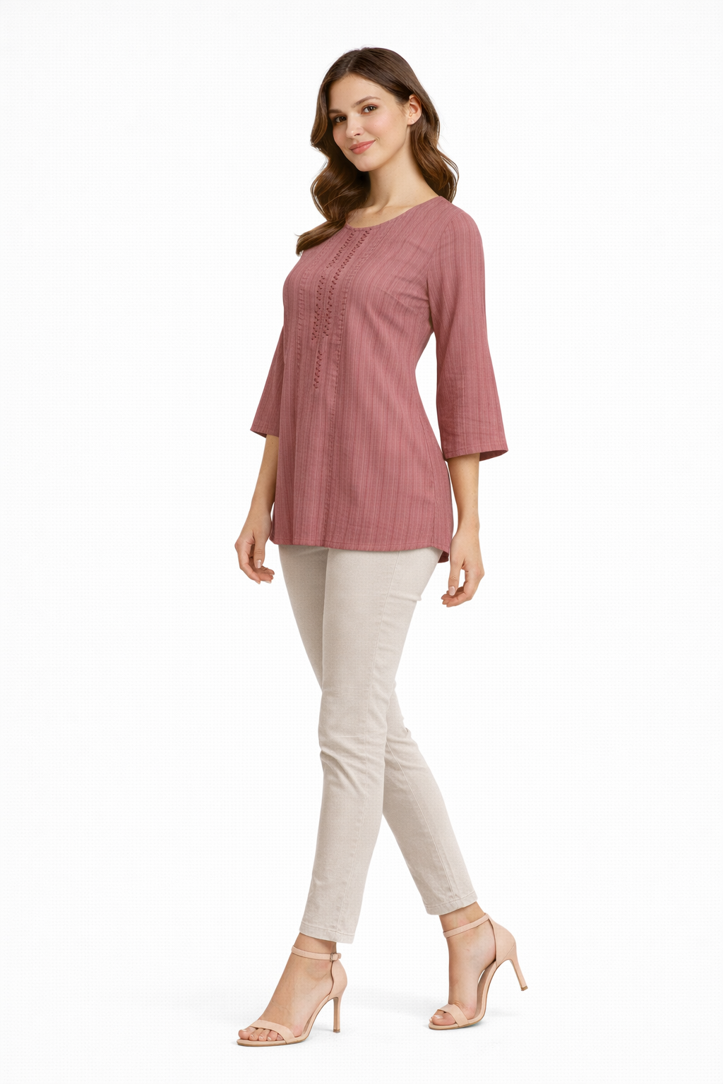 womens-solid-pintuck-detail-casual-top-rose-pink-2.png