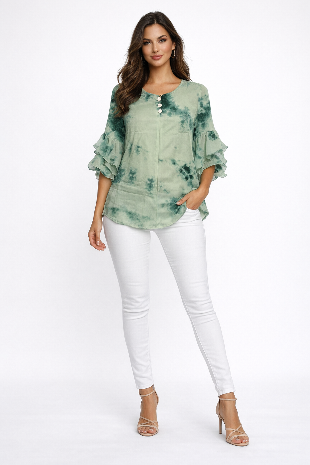 womens-tie-dye-georgette-ruffle-sleeve-top-mint-green-4.png